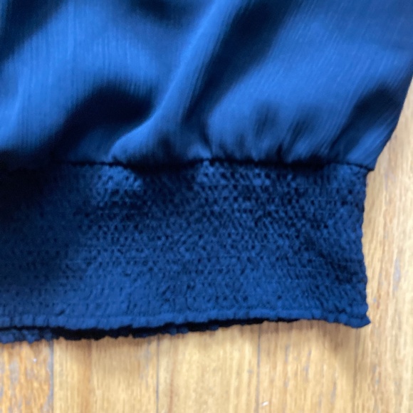 Guess One Shoulder Sleeveless Black Blouse Top Size Small - Picture 4 of 10